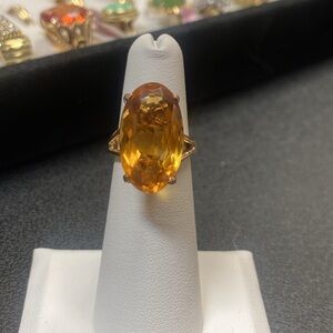 206681 14k yg  citrine